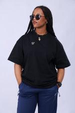 Charger l'image dans la visionneuse de galerie, T-shirt Aura Noir