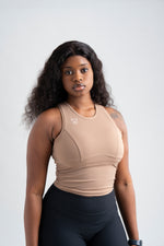 Charger l'image dans la visionneuse de galerie, Débardeur Fitelle Marron