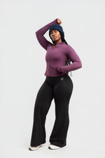 Charger l'image dans la visionneuse de galerie, Legging Wide Flare Noir
