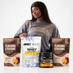 Charger l'image dans la visionneuse de galerie, Pack Whey Créatine Avoine Galsenfit – whey 450 g, créatine 90 g et 2 sachets de flocons d'avoine 500 g