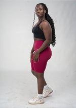 Charger l'image dans la visionneuse de galerie, Short Stride Rouge Bordeaux