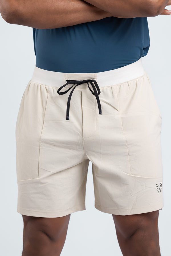Short Active Beige – short de sport Galsenfit