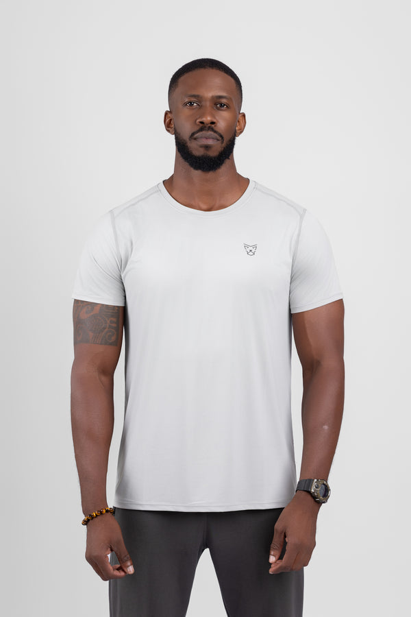 T-Shirt CORE C Gris – t-shirt de sport Galsenfit