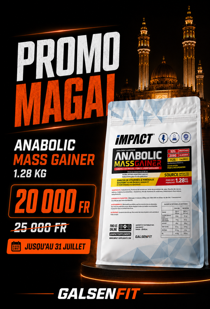 Anabolic Mass Gainer 1.28kg