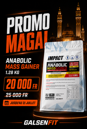 Anabolic Mass Gainer 1.28kg