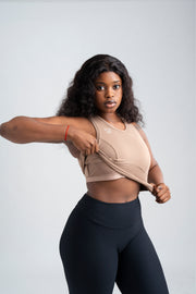 Débardeur Fitelle Marron