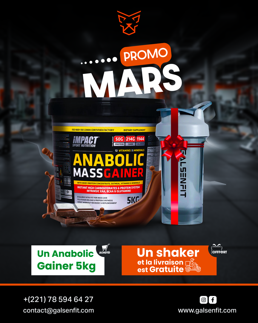Anabolic Mass Gainer 5kg