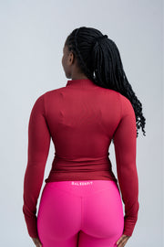 Pull Athléa Rouge bordeaux