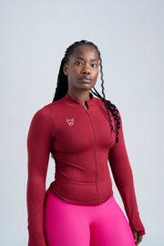 Pull Athléa Rouge bordeaux