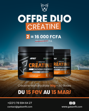 Promo DUO Créatine