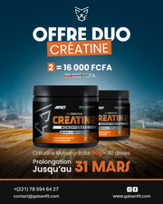 Promo DUO Créatine