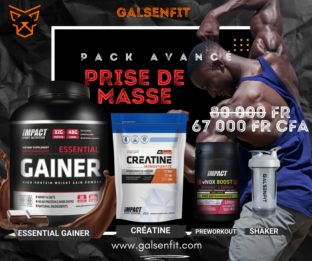 Pack Prise de masse avancé