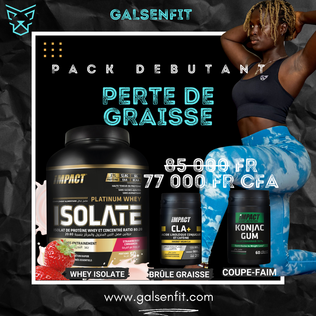 Pack Perte de graisse débutant