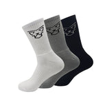 Charger l'image dans la visionneuse de galerie, Chaussettes GFIT - Pack de 3 Couleurs – chaussettes de sport Galsenfit