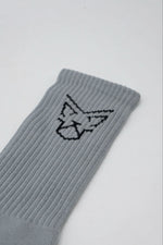 Charger l'image dans la visionneuse de galerie, Chaussettes GFIT - Pack de 3 Gris – chaussettes de sport, photo 2