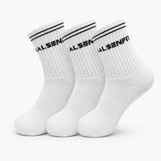Chaussettes Pro GFIT – Pack de 3 blanc – chaussettes de sport Galsenfit