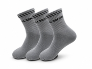 Chaussettes Pro GFIT – Pack de 3 gris – chaussettes de sport Galsenfit