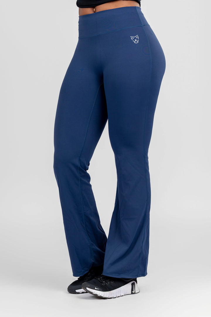 Legging Flare Bleu