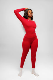 Ensemble Lyra rouge Bordeaux