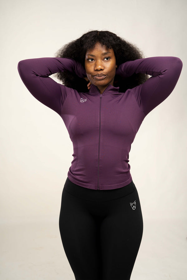Pull Athléa Mauve – pull de sport Galsenfit
