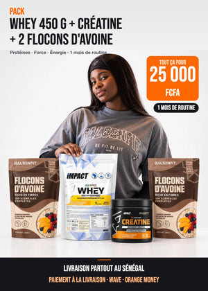 Pack Whey Créatine Avoine