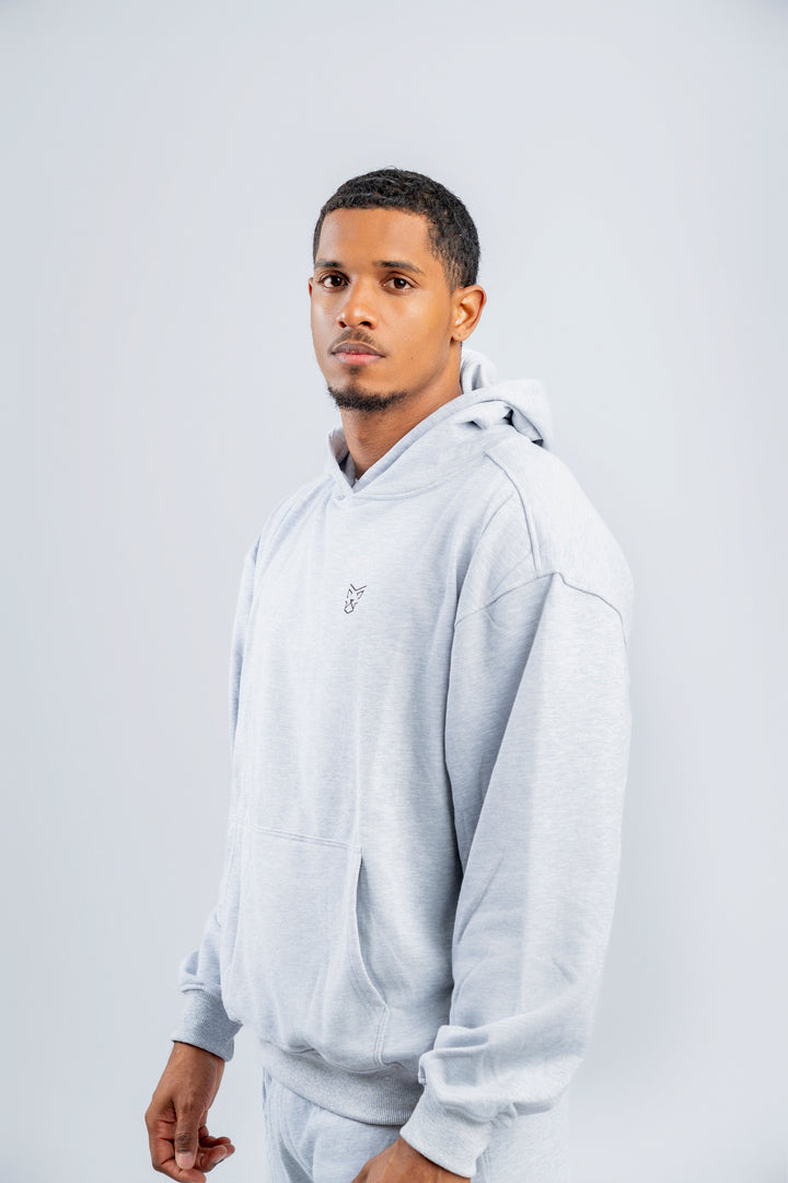 Sweat à capuche Mnml Endurance gris clair Sweat à capuche Mnml Endurance gris clair