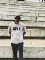 Charger l'image dans la visionneuse de galerie, UrbanEase Oversize Tee Gris – t-shirt de sport, photo 3