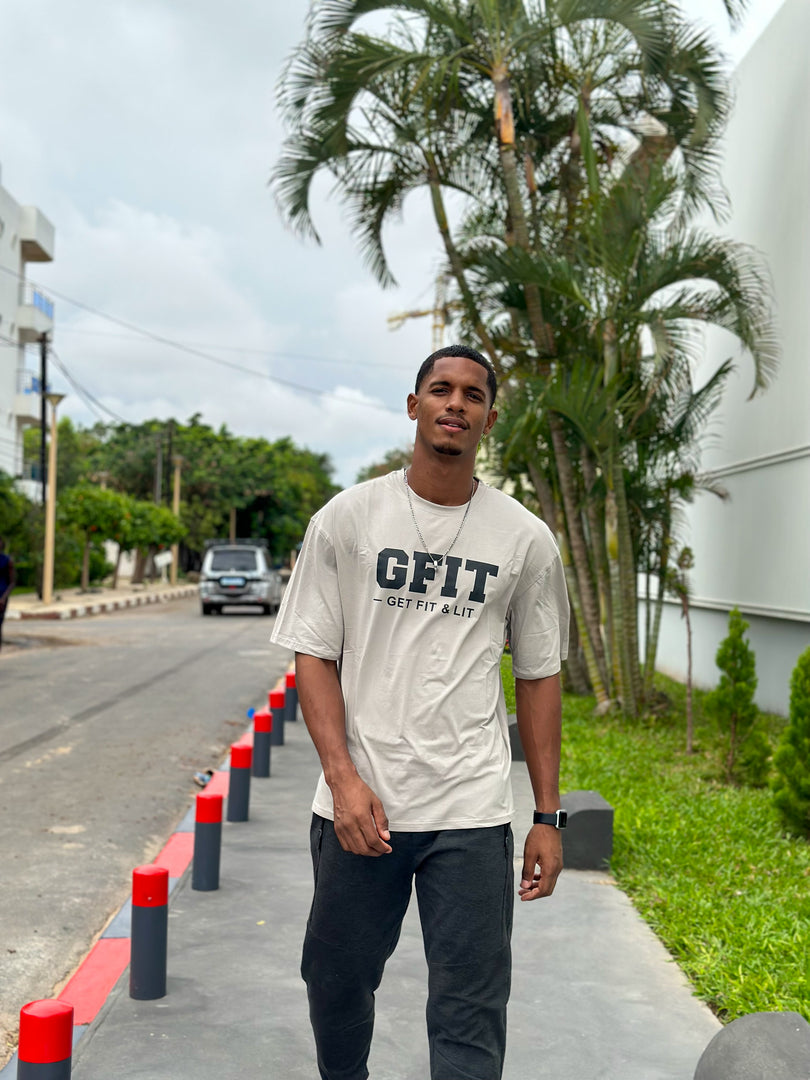 UrbanEase Oversize Tee Gris – t-shirt de sport Galsenfit