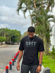 UrbanEase Oversize Tee Noir – t-shirt de sport Galsenfit
